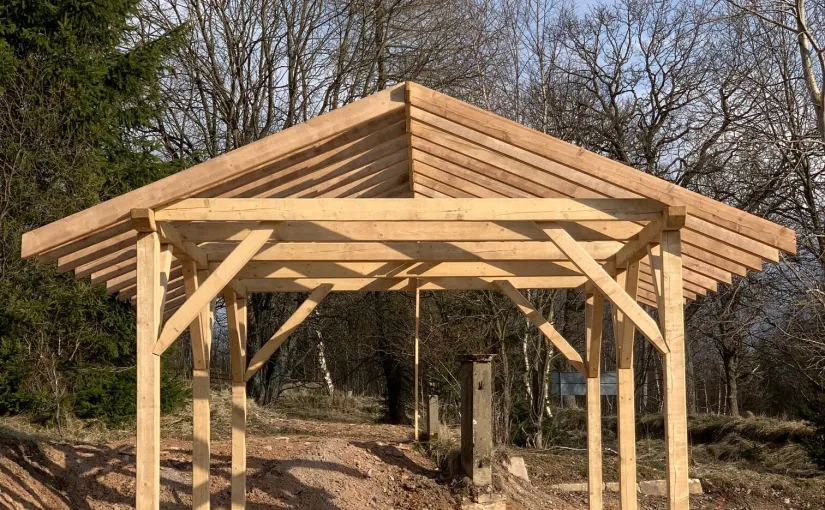 Budowa wiat, garaży oraz budynków gospodarczych